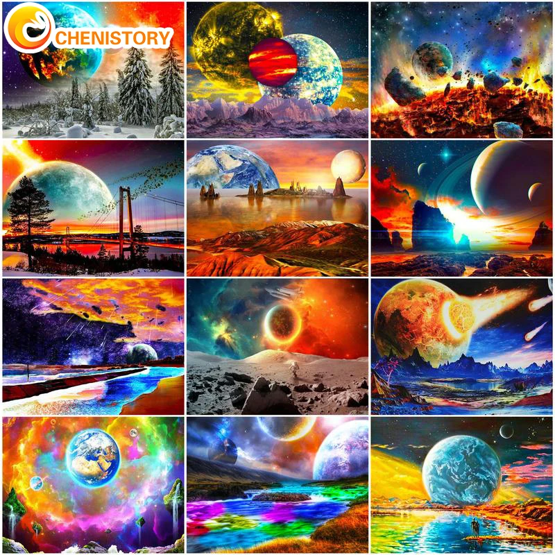 CHENISTORY DIY Framed Oil Paint By Number 40x50cm City Landscape Picture Canvas Painting Wall Art Home Decor Coloring By Numbers 
CHENISTORY DIY Framed Oil Paint By Number 40x50cm City Landscape Picture Canvas Painting Wall Art Home Decor Coloring By Numbers