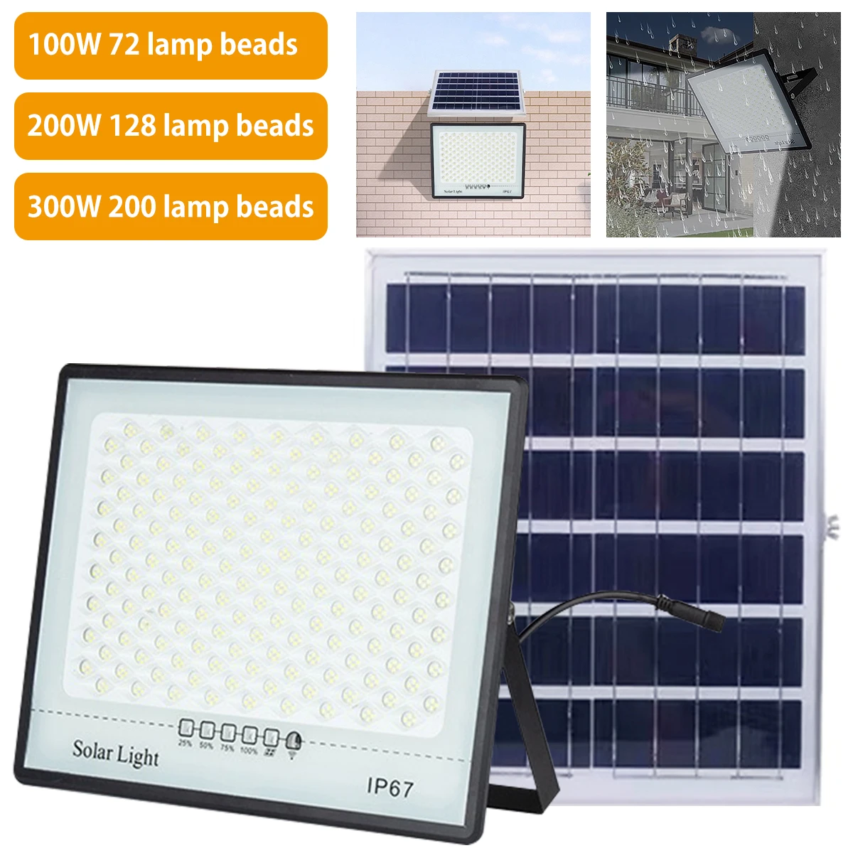 Super Bright 300W 100W Solar Spotlight Waterproof Led Light Outdoor Lamp with Remote Control Flood Light Solar Street Lights
Super Bright 300W 100W Solar Spotlight Waterproof Led Light Outdoor Lamp with Remote Control Flood Light Solar Street Lights