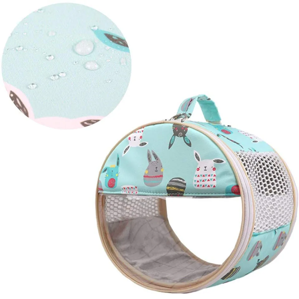 

Small Pets Carrier Bag Portable Outdoor Travel Handbag for Hamster Rat Mice Baby Guinea Pig Chinchilla Hedgehog Squirre