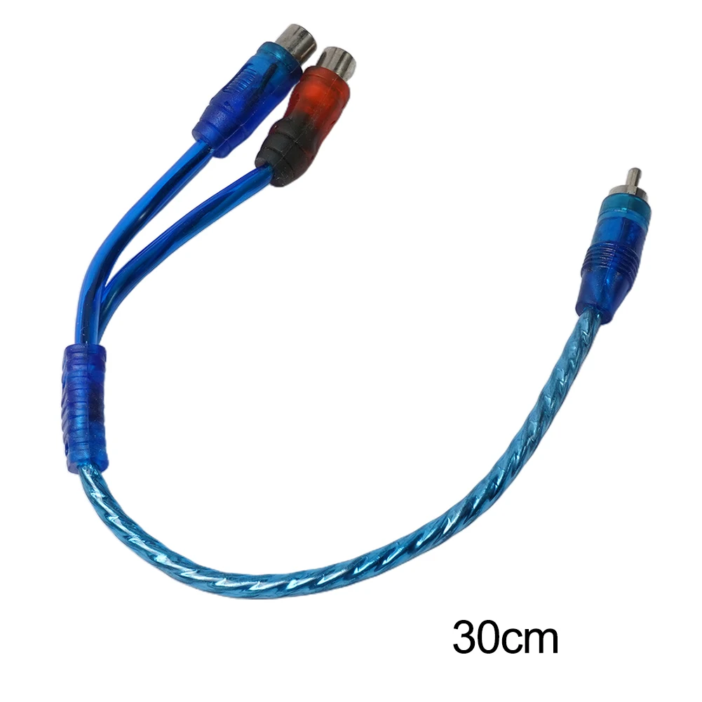 1Pcs Car 30cm 2 RCA Female RCA Male Splitter Audio Cable For Car Audio System Audio Power Amplifier Subwoofer Portable Cable
1Pcs Car 30cm 2 RCA Female RCA Male Splitter Audio Cable For Car Audio System Audio Power Amplifier Subwoofer Portable Cable