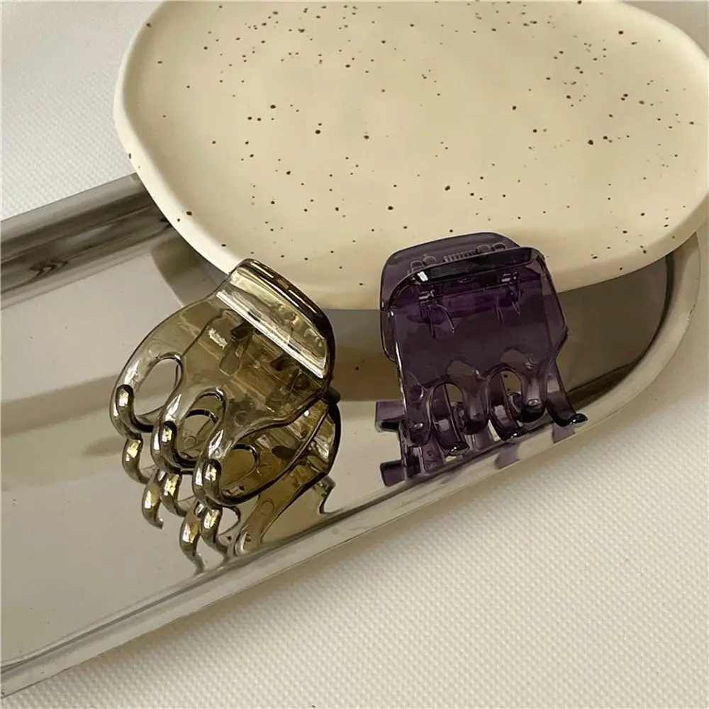 Solid Color Acrylic Hair Claw Ponytail Holder Korean Style Hair Crabs Small Clamp Clip for Women Hair Accessories
Solid Color Acrylic Hair Claw Ponytail Holder Korean Style Hair Crabs Small Clamp Clip for Women Hair Accessories