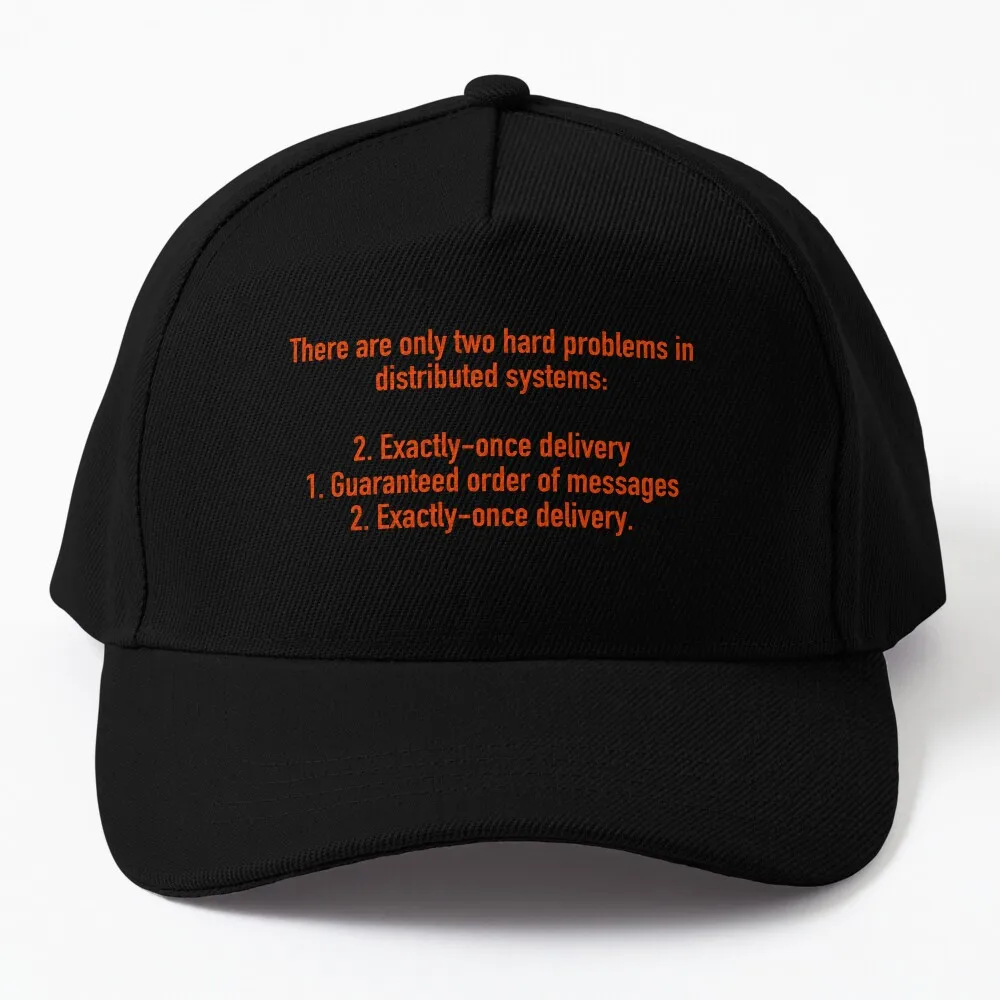 Only two hard problems in distributed systems (plain) Baseball Cap Anime Hat dad hat Golf Cap Rave Caps For Men Women'S
Only two hard problems in distributed systems (plain) Baseball Cap Anime Hat dad hat Golf Cap Rave Caps For Men Women'S