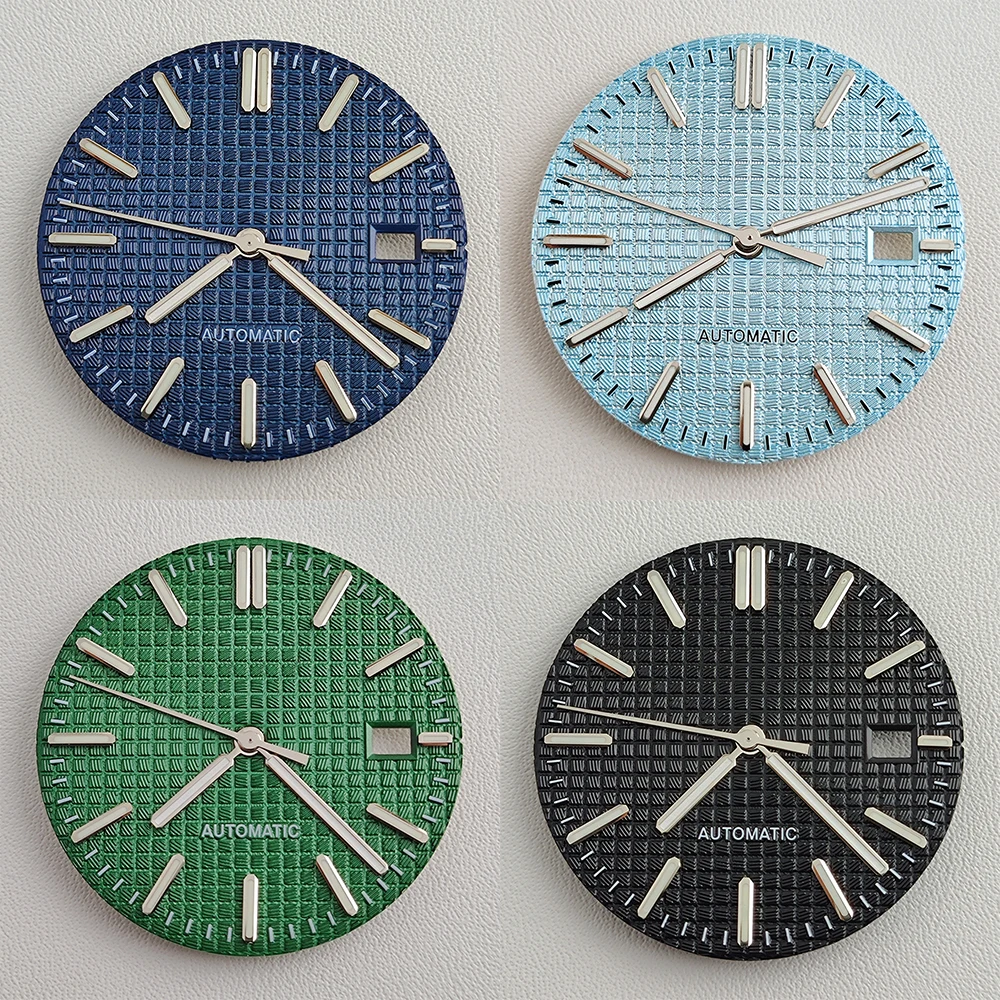 31.8mm NH35 dial nh35 Watch Dial green Luminous Modified Dials for NH35 NH36 Automatic Movement Watch Parts
31.8mm NH35 dial nh35 Watch Dial green Luminous Modified Dials for NH35 NH36 Automatic Movement Watch Parts