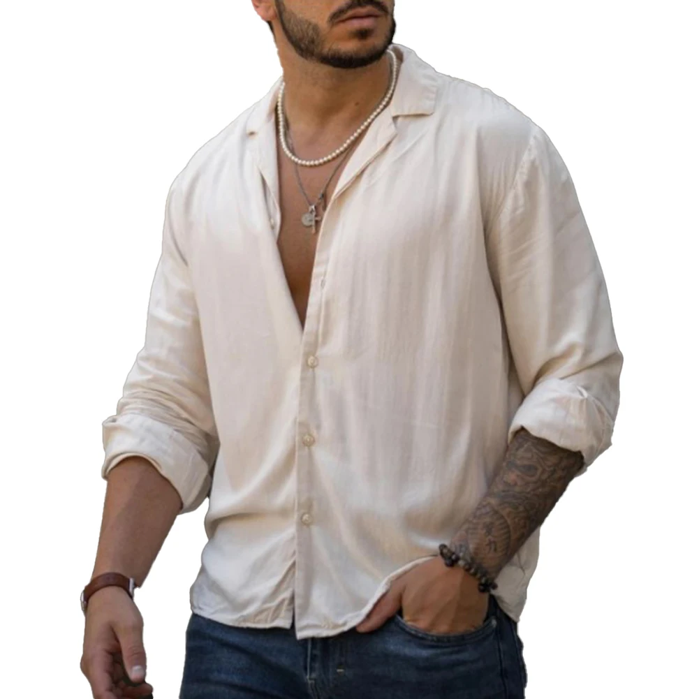 Stylish Men's Shirts Male Formal Loose Male Mens Shirt Regular Smooth Spring Summer Tee Tops Turn-down Collar
Stylish Men's Shirts Male Formal Loose Male Mens Shirt Regular Smooth Spring Summer Tee Tops Turn-down Collar