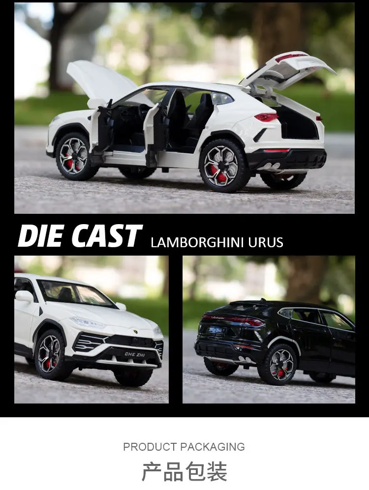 Generic 124 URUS SUV High Simulation Alloy Model Car