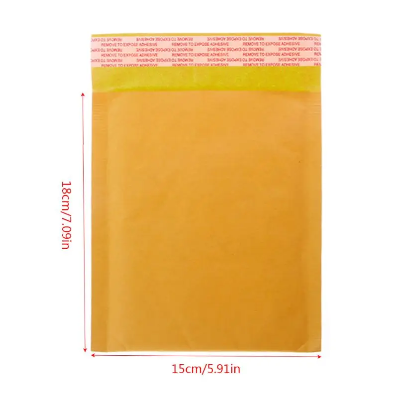 10 Pcs Kraft Bubble Mailers Yellow Padded Mailing Bags Paper Shipping Envelopes Dropship
10 Pcs Kraft Bubble Mailers Yellow Padded Mailing Bags Paper Shipping Envelopes Dropship