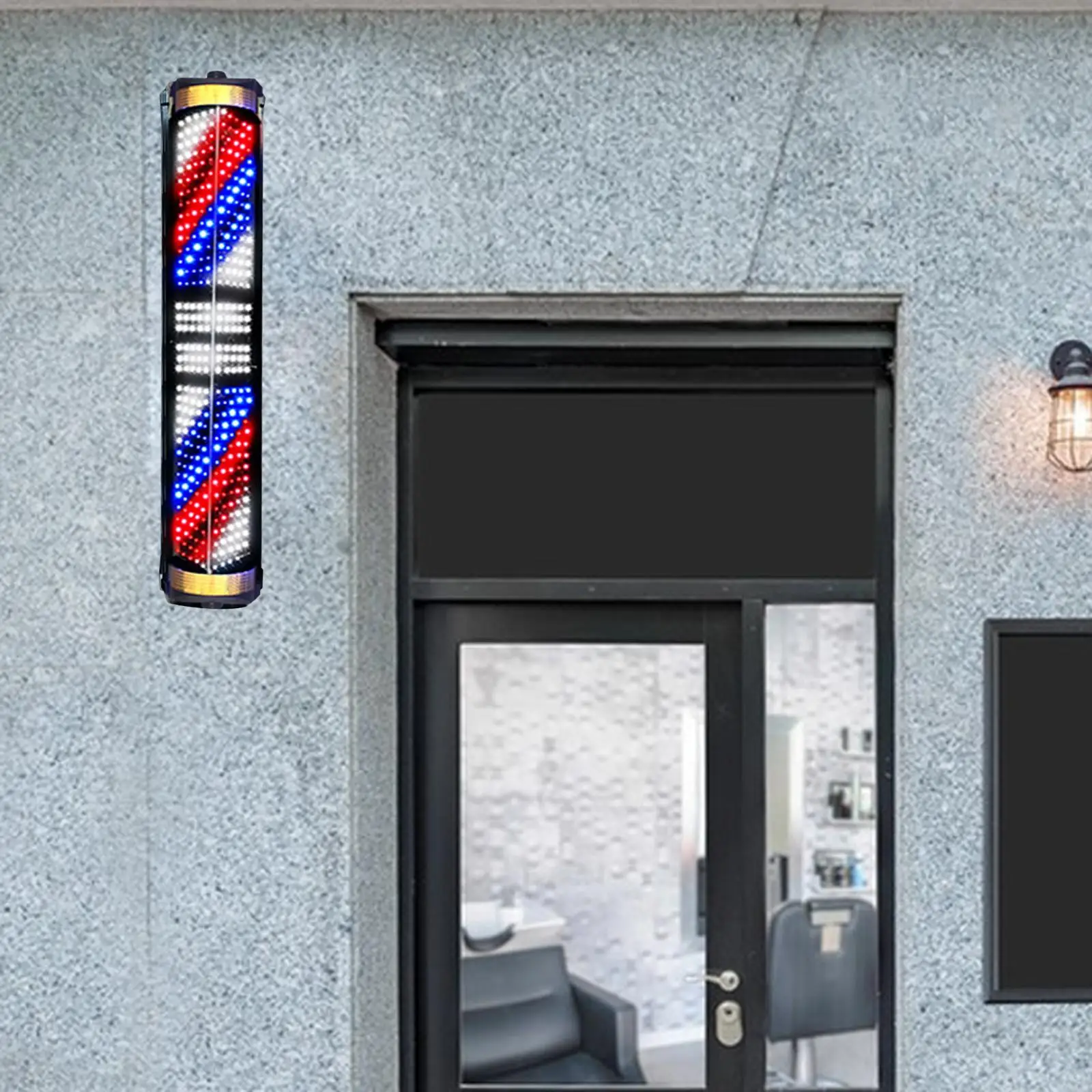 Barber Shop Sign Open Novelty Lighting Stripes Water Resistant Rotating Pole Led
Barber Shop Sign Open Novelty Lighting Stripes Water Resistant Rotating Pole Led