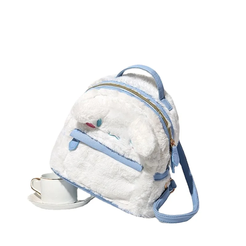 Sanrio School Bag Anime Cartoon Cinnamoroll Large Capacity Plush Backpack Casual Cute Children's School Bag Birthday Gift Toy
Sanrio School Bag Anime Cartoon Cinnamoroll Large Capacity Plush Backpack Casual Cute Children's School Bag Birthday Gift Toy