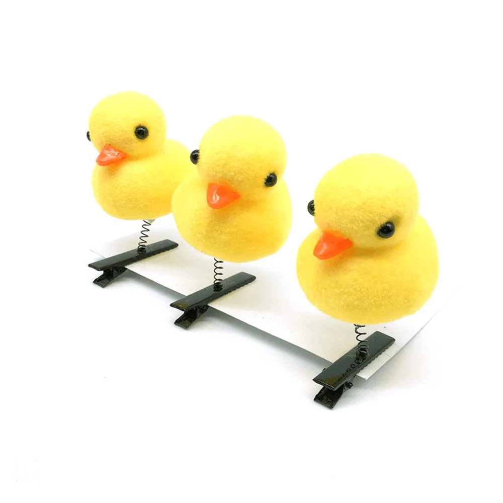 Sweet Duck Hairpin Eye-catching Novelty Hairpins Hair Accessories Must Have Not Harmful To Hair Gift Charming Cartoon Safety Sweet Duck Hairpin Eye-catching Novelty Hairpins Hair Accessories Must Have Not Harmful To Hair Gift Charming Cartoon Safety