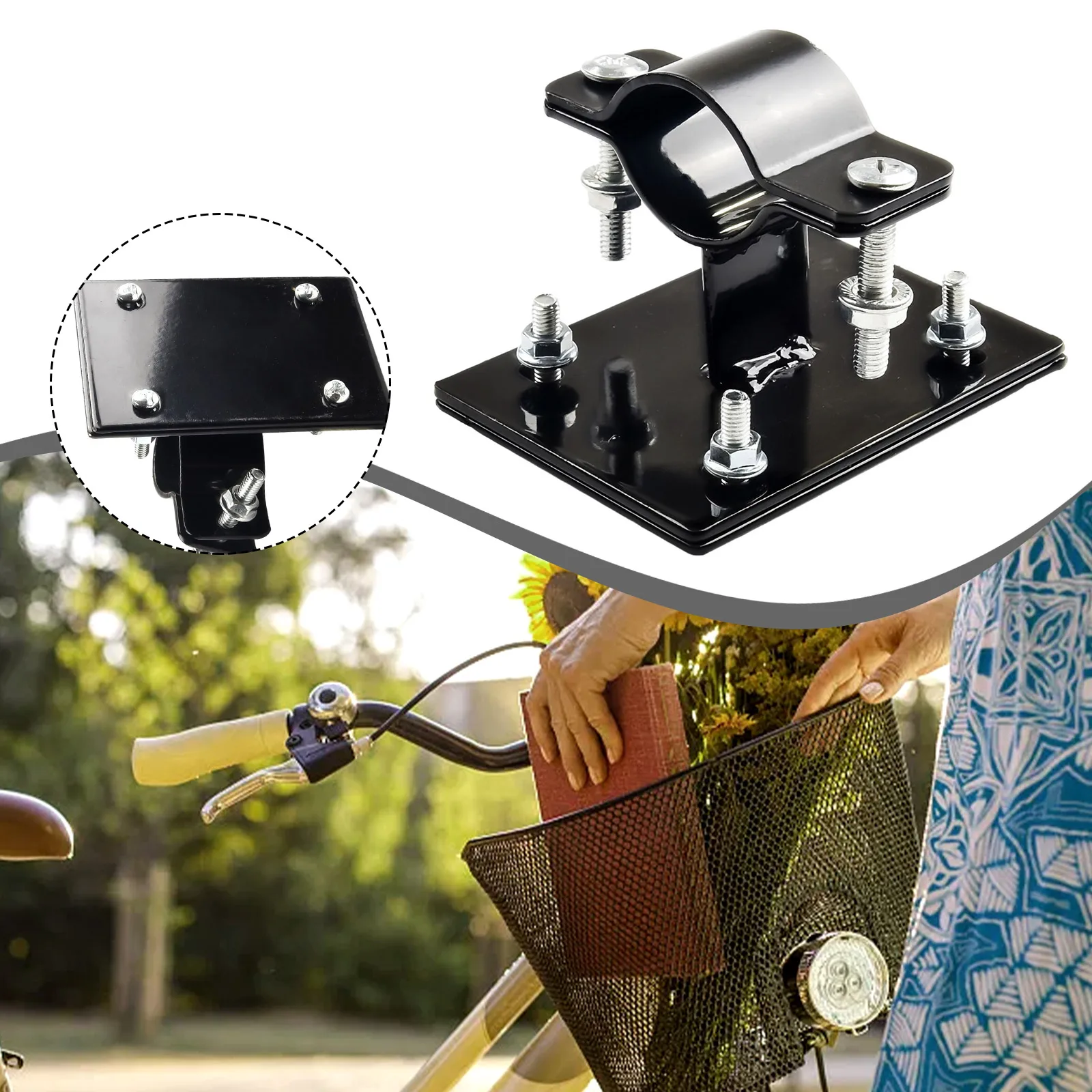 Велосипедная корзина фиксированный держатель 9 см x 6,8 см регулируемый крепежный кронштейн для скутера E-bike MTB дорожный велосипед велосипедные аксессуары
Велосипедная корзина фиксированный держатель 9 см x 6,8 см регулируемый крепежный кронштейн для скутера E-bike MTB дорожный велосипед велосипедные аксессуары