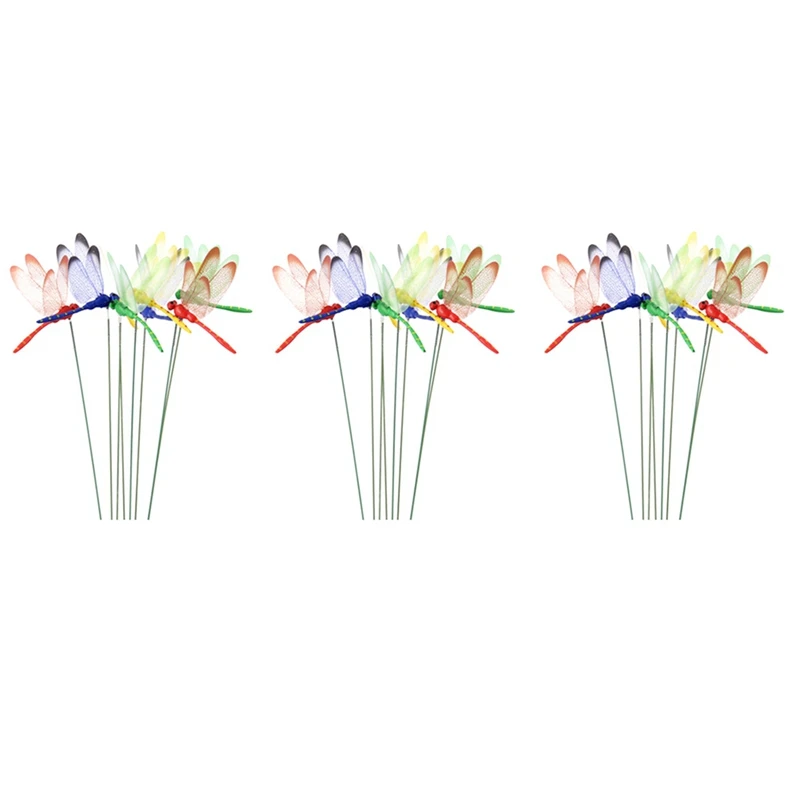 36Pcs Artificial Dragonfly Butterflies Garden Decoration Outdoor Simulation Dragonfly Stakes Yard Plant Lawn Decor Stick 
36Pcs Artificial Dragonfly Butterflies Garden Decoration Outdoor Simulation Dragonfly Stakes Yard Plant Lawn Decor Stick
