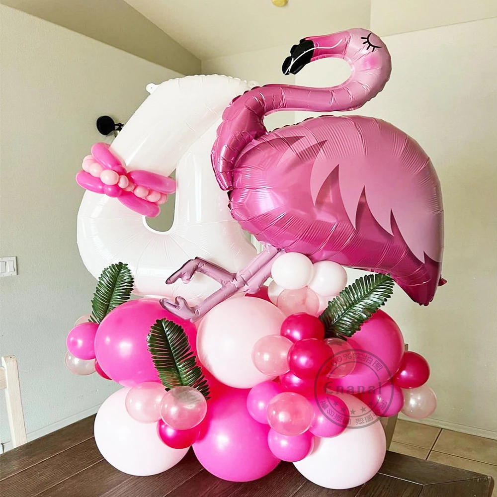 37pcs Hawaiian Flamingo Foil Balloon 30inch White Digital Balloon 1 2 3 Year Old Girl Birthday Party Baby Shower Tropical Summer
37pcs Hawaiian Flamingo Foil Balloon 30inch White Digital Balloon 1 2 3 Year Old Girl Birthday Party Baby Shower Tropical Summer