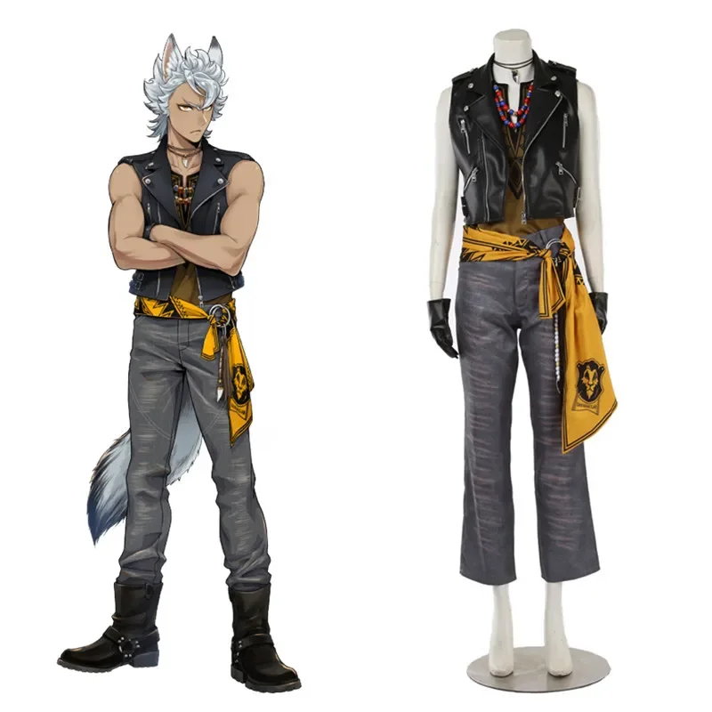 Игра витая-страна чудес саванаклау Джек униформа косплей костюм 
Игра витая-страна чудес саванаклау Джек униформа косплей костюм