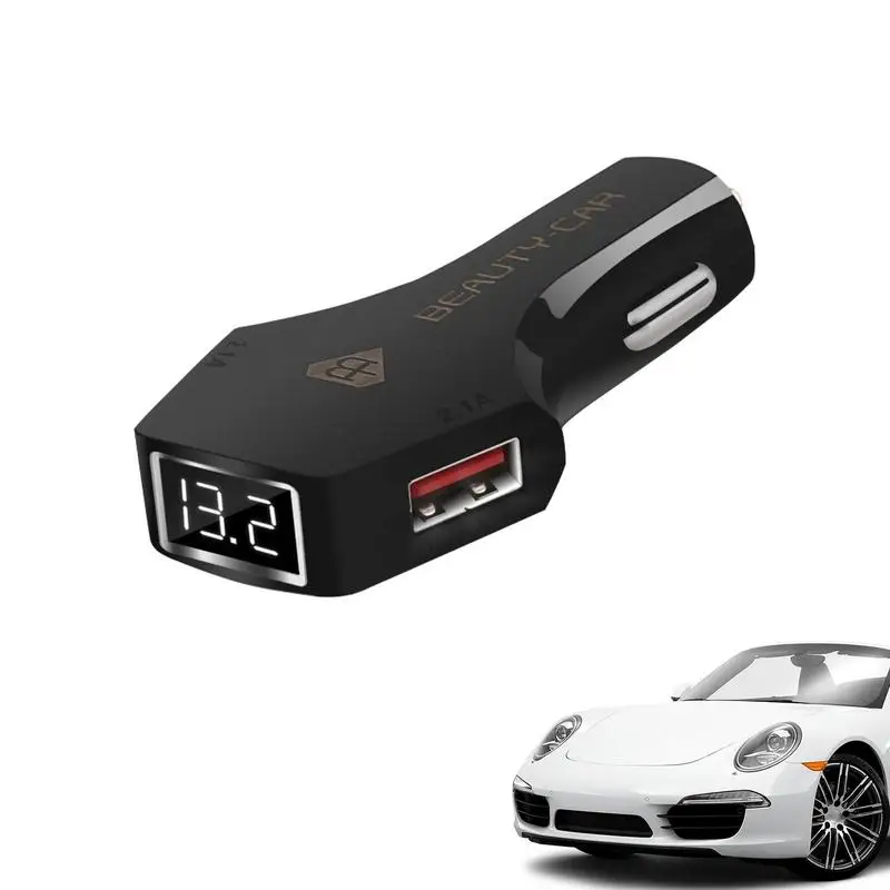 

Car Charger Adapter 4200mA Universal Fast Charging Car Chargers Convenient Small Car USB Socket High-Power Car Charger Adapter