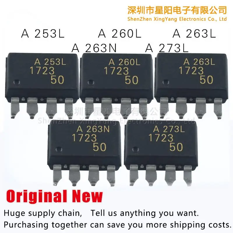 Новый и оригинальный HCPL - 273 l HCPL - 263 l HCPL - 260 l HCPL - 253 l HCPL - 263 n
Новый и оригинальный HCPL - 273 l HCPL - 263 l HCPL - 260 l HCPL - 253 l HCPL - 263 n