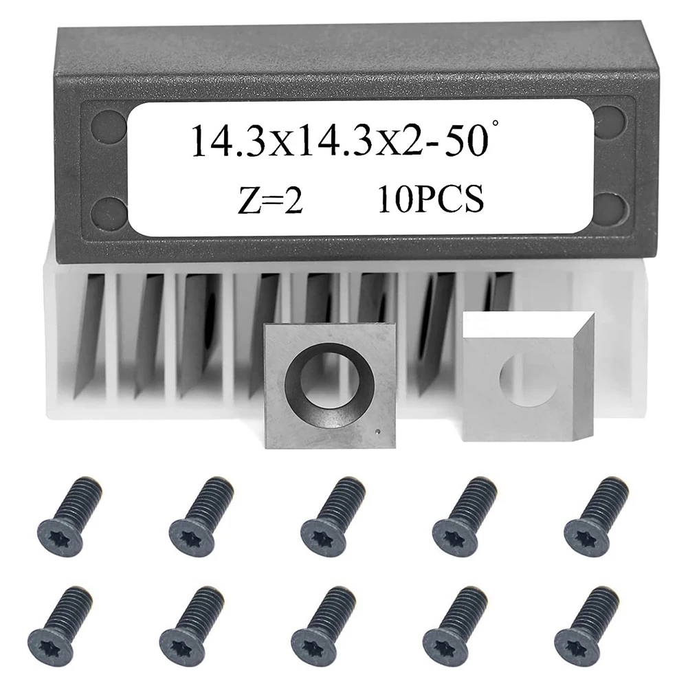 10pcs Carbide Cutter Insert Carbide Inserts With Screws Set CNC Lathe Milling Cutter Turning Blade Machine Tool Accessories
10pcs Carbide Cutter Insert Carbide Inserts With Screws Set CNC Lathe Milling Cutter Turning Blade Machine Tool Accessories
