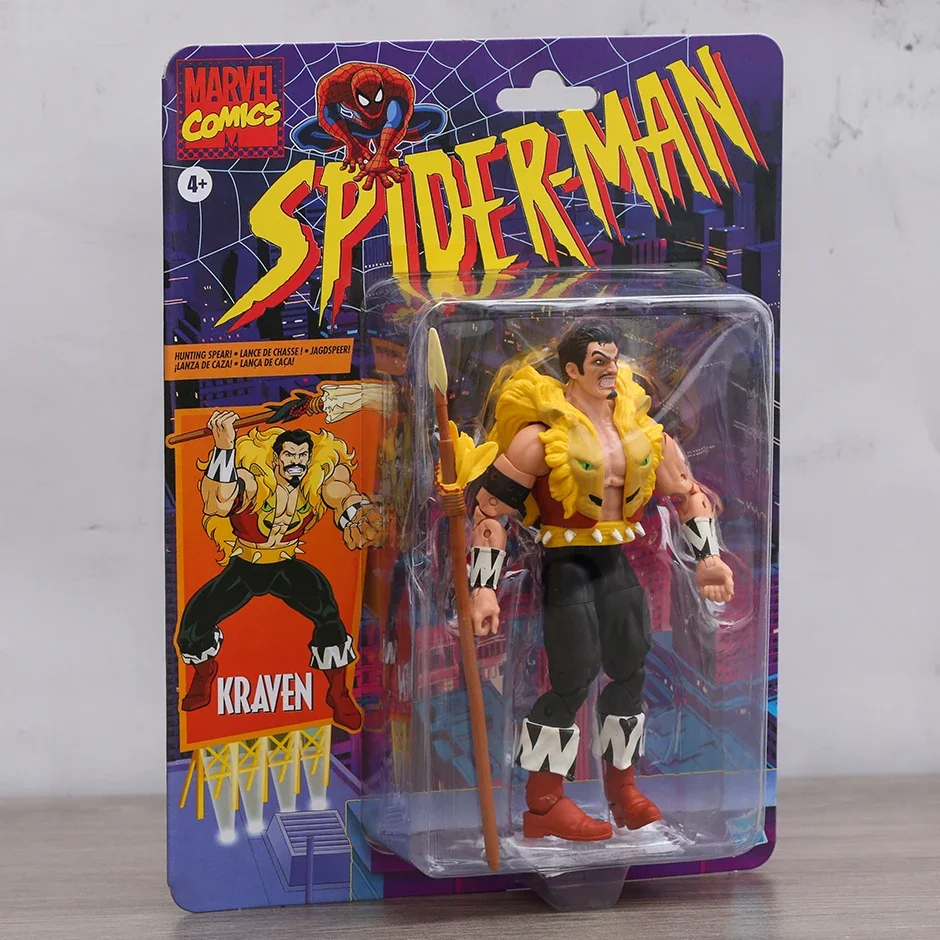 Фигурка героя Marvel Legends Kraven the Hunter The Amazing Spider-Man, Коллекционная модель, кукла, подарок
Фигурка героя Marvel Legends Kraven the Hunter The Amazing Spider-Man, Коллекционная модель, кукла, подарок