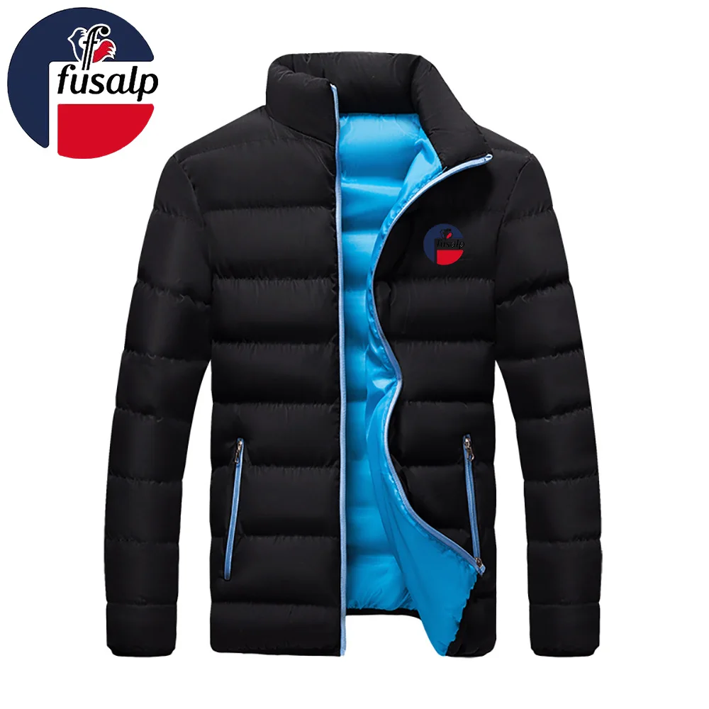 معطف قطني طويل الأكمام للرجال من FUSALP 2025 لفصل الشتاء الجديد مع سحاب أمامي معطف قطني طويل الأكمام للرجال من FUSALP 2025 لفصل الشتاء الجديد مع سحاب أمامي