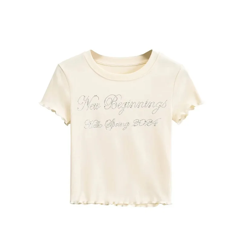 Футболка женская с коротким рукавом и круглым вырезом 
Футболка женская с коротким рукавом и круглым вырезом