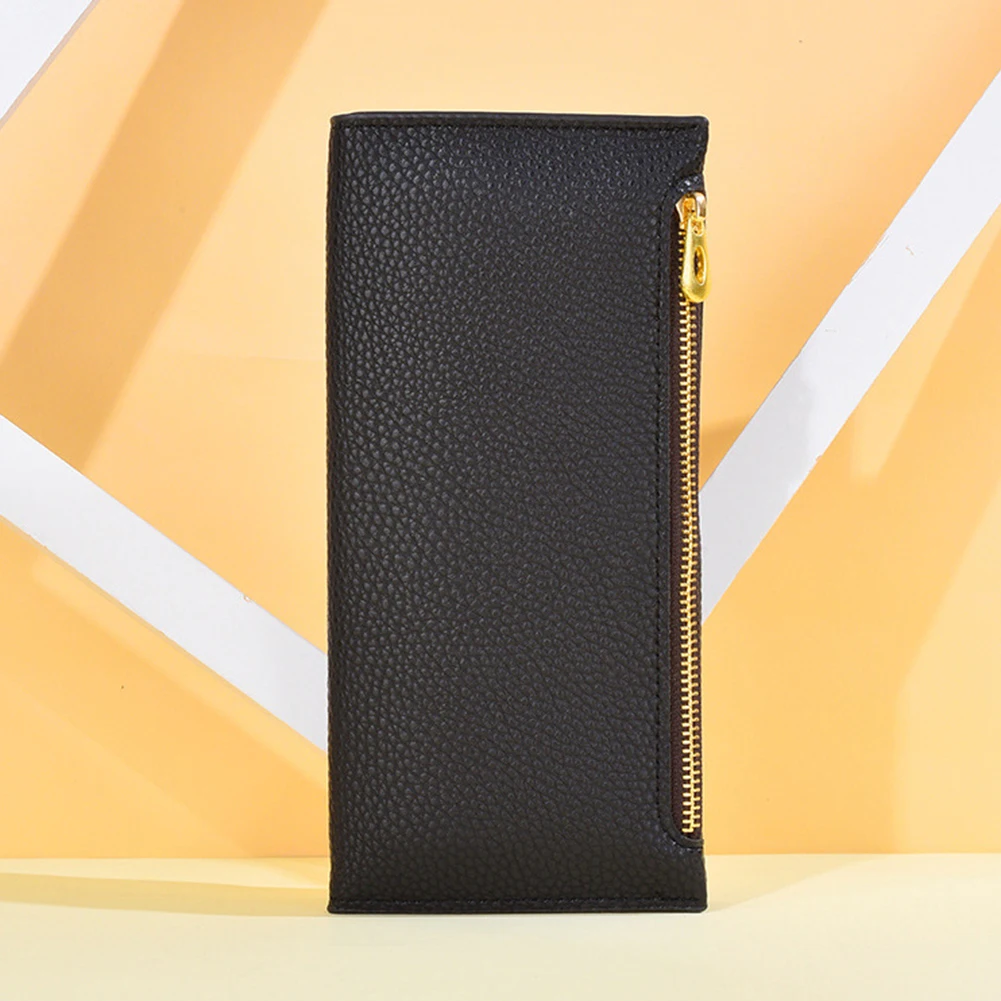 Тонкий длинный кошелек Cartera с простыми кнопками-защелками, Портативный Легкий рукав для карт для женщин и девушек
Тонкий длинный кошелек Cartera с простыми кнопками-защелками, Портативный Легкий рукав для карт для женщин и девушек