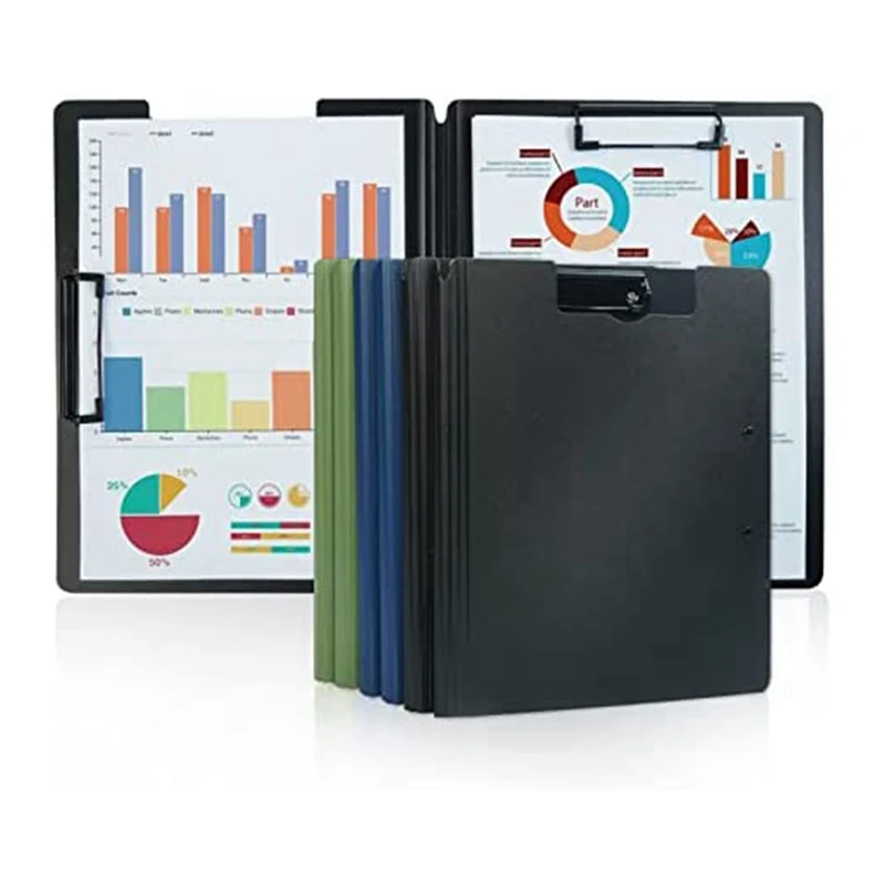 6 Pack Nursing Clipboard Folio Black Clip Boards,For Office, Meeting Plastic+Metal
6 Pack Nursing Clipboard Folio Black Clip Boards,For Office, Meeting Plastic+Metal