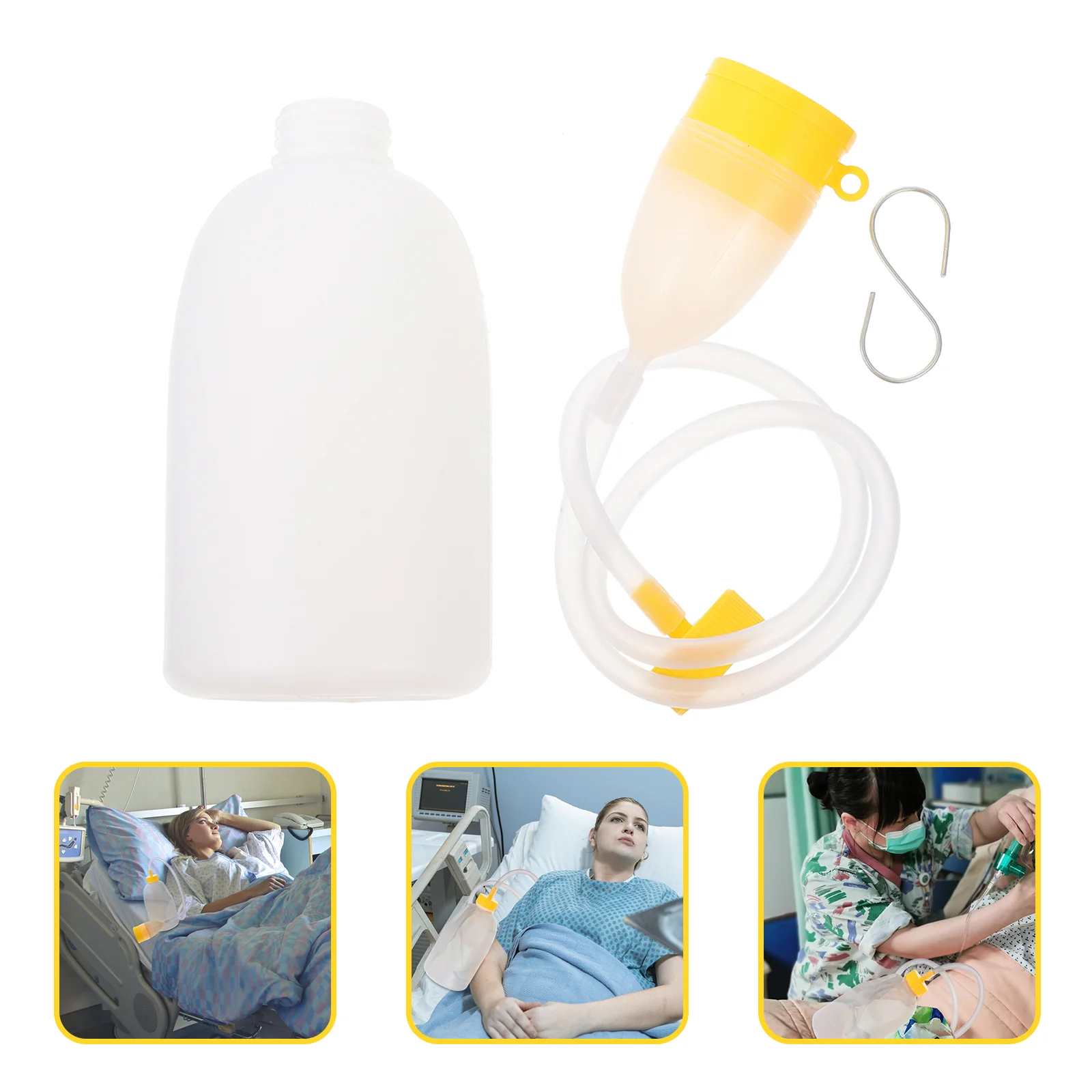 Adult Urinal Tube Chamber Pot Outdoor Container Unisex Patient Urinal Bottle Pp Plastic Urinal Pot Travel Pee Bottles Men
Adult Urinal Tube Chamber Pot Outdoor Container Unisex Patient Urinal Bottle Pp Plastic Urinal Pot Travel Pee Bottles Men