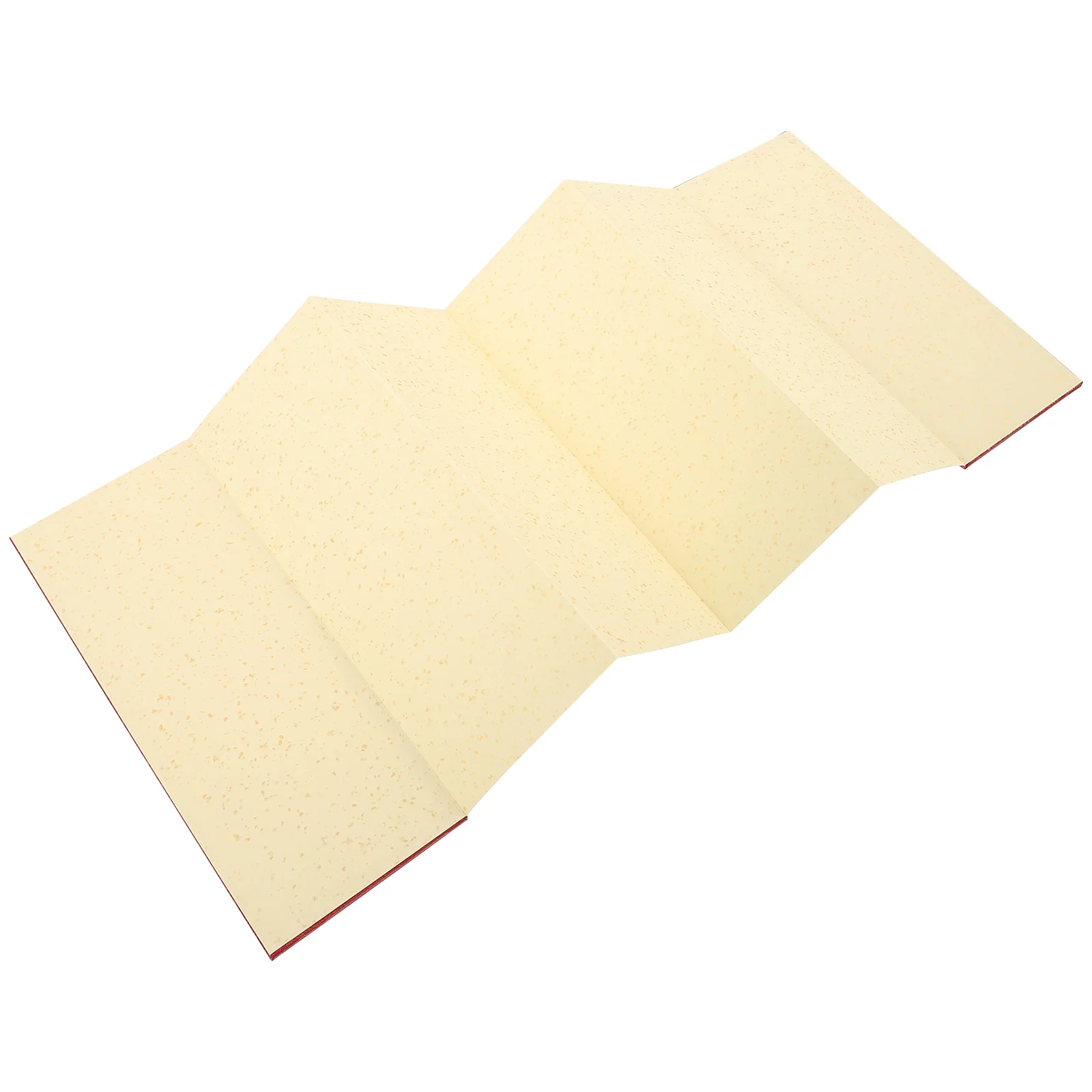 

Blank Writing Book Calligraphy Folding Page Book for Fish Roe Vintage Paper Parchment Writing Accessory Travel Drawing
