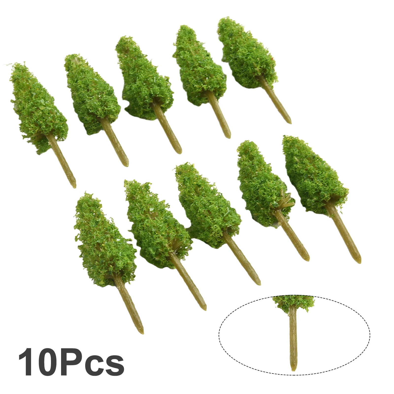 Pine Trees Model Model Trees 10pcs 3 Different Greens Accessories Dark Green Gifts Green Handmade Height 6.5CM
Pine Trees Model Model Trees 10pcs 3 Different Greens Accessories Dark Green Gifts Green Handmade Height 6.5CM