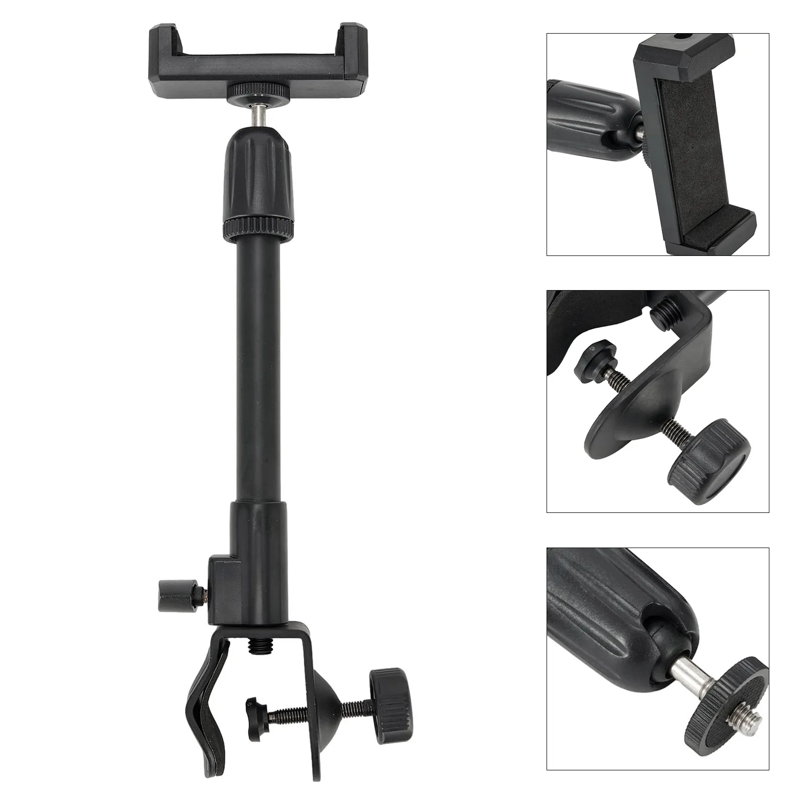 Mobile Phone Holder With Desk Clip Mic Stand Clamp Phone Holder Stretch Microphone Stands For Rehearsing Phone Accessories
Mobile Phone Holder With Desk Clip Mic Stand Clamp Phone Holder Stretch Microphone Stands For Rehearsing Phone Accessories