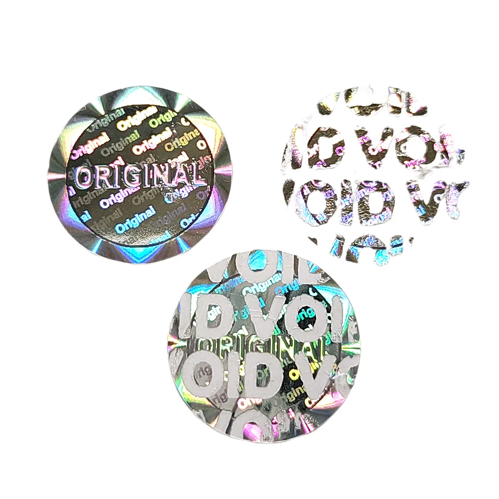 100pcs 11mm ORIGINAL Hologram Security Seal Silver Tamper Evident Label Warranty Void Sticker Removal Proof Prevent Imitation
100pcs 11mm ORIGINAL Hologram Security Seal Silver Tamper Evident Label Warranty Void Sticker Removal Proof Prevent Imitation