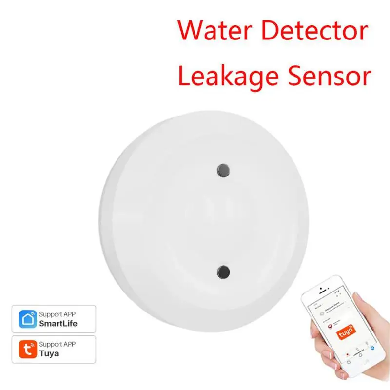 ZigBee Tuya Water Leakage Sensor Flood Security Alarm Water Leak Detector Overflow Alert Smart Home Support Smart Life APP
ZigBee Tuya Water Leakage Sensor Flood Security Alarm Water Leak Detector Overflow Alert Smart Home Support Smart Life APP