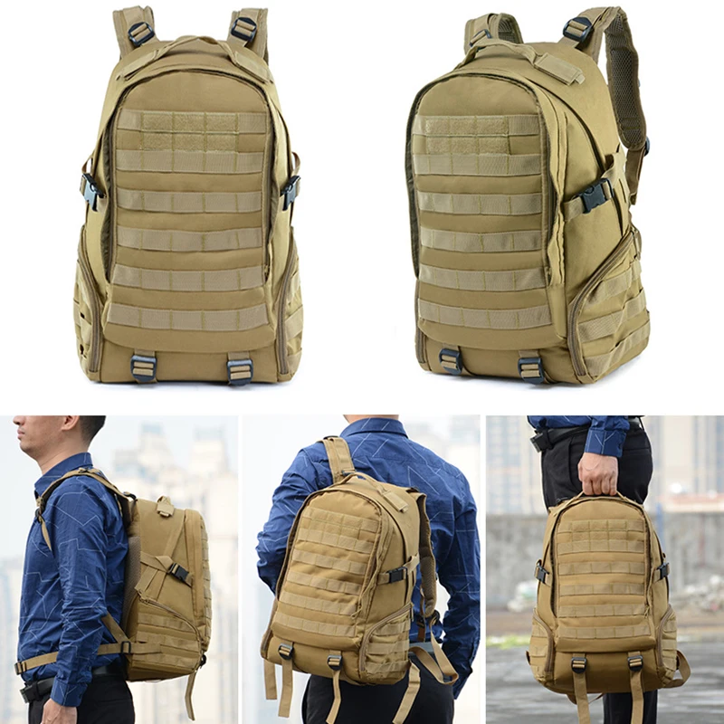 

Oxford Camouflage Tactical Shoulder Backpack Outdoor Sport Rucksack Military Camouflage Camping Travelling Hiking Bag