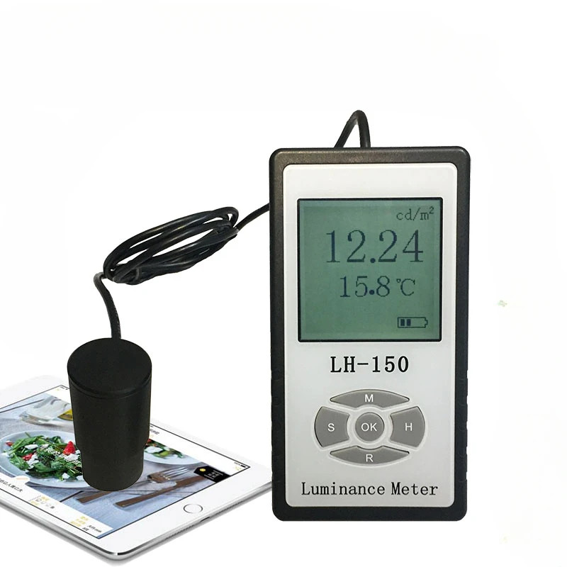 LH-150 Color Screen Brightness Meter LED LCD Display Screen TV Luminance Meter Fluorescent Screen Tester
LH-150 Color Screen Brightness Meter LED LCD Display Screen TV Luminance Meter Fluorescent Screen Tester