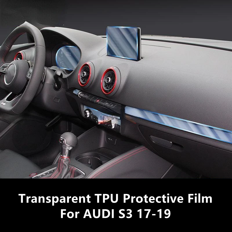 For AUDI S3 17-19 Car Interior Center Console Transparent TPU Protective Film Anti-scratch Repair Film Accessories Refit
For AUDI S3 17-19 Car Interior Center Console Transparent TPU Protective Film Anti-scratch Repair Film Accessories Refit