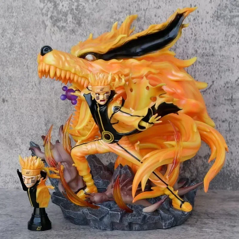29cm Naruto Anime Figure Kurama Ninetales Naruto Action Figurine Gk Pvc 2 Heads Statue Collectible Model Decoration Kid Toy Gift
29cm Naruto Anime Figure Kurama Ninetales Naruto Action Figurine Gk Pvc 2 Heads Statue Collectible Model Decoration Kid Toy Gift