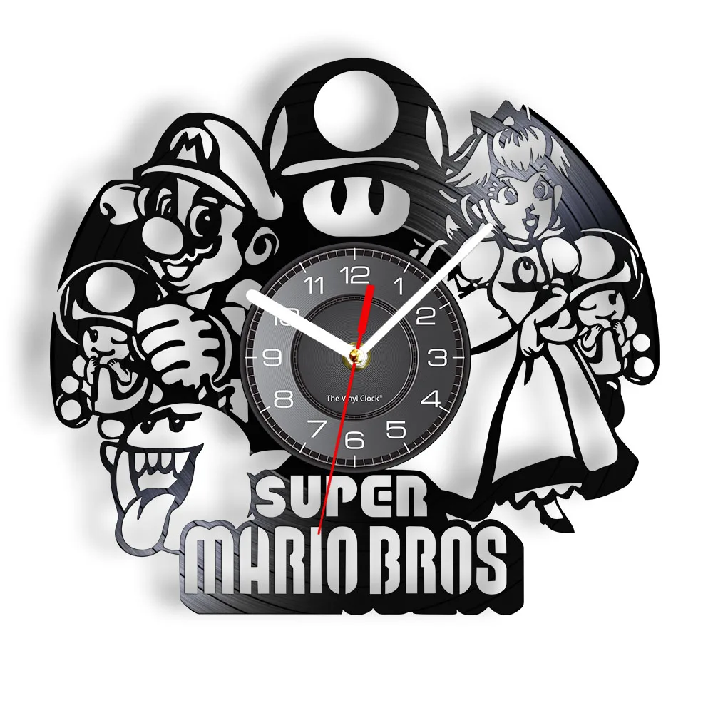 Japan Video Game Retro Wall Clock Made Of Real Vinyl Record For Kids Playroom Gaming Characters Art Decorative Silent Wall Watch
Japan Video Game Retro Wall Clock Made Of Real Vinyl Record For Kids Playroom Gaming Characters Art Decorative Silent Wall Watch