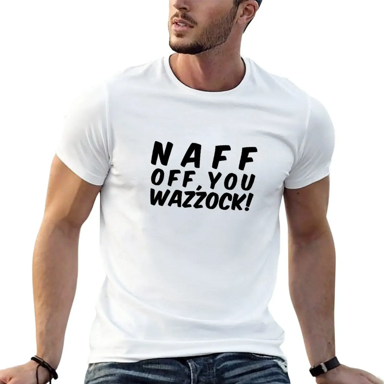 Футболка Naff Off, индивидуальный дизайн, собственные топы, Мужская футболка с коротким рукавом
Футболка Naff Off, индивидуальный дизайн, собственные топы, Мужская футболка с коротким рукавом