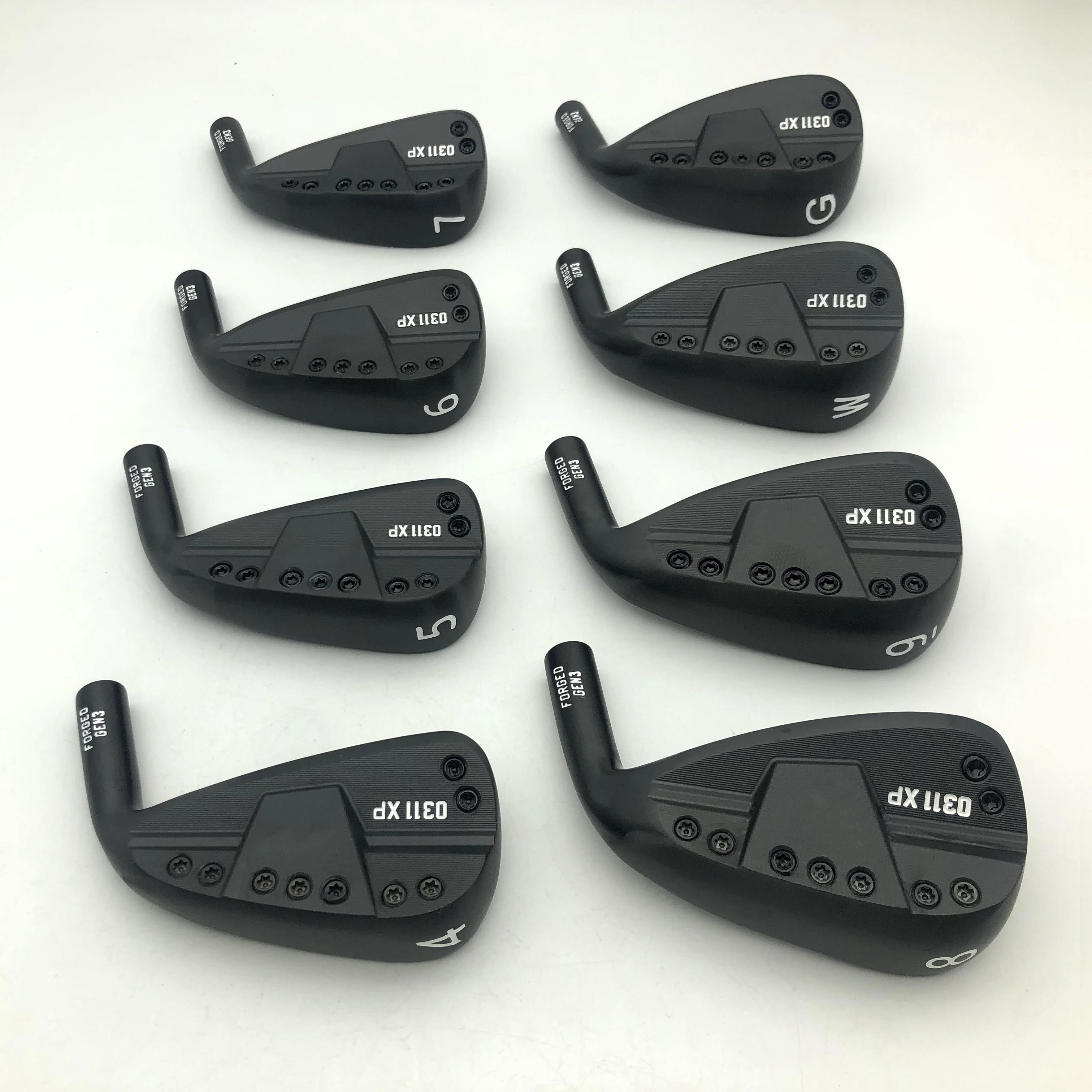 0311XP Golf Clubs FORGED GEN3 Iron Set Forged Hollow Blade Black Color Golf Irons Finished Golf Club 456789GW Free Shipping
0311XP Golf Clubs FORGED GEN3 Iron Set Forged Hollow Blade Black Color Golf Irons Finished Golf Club 456789GW Free Shipping