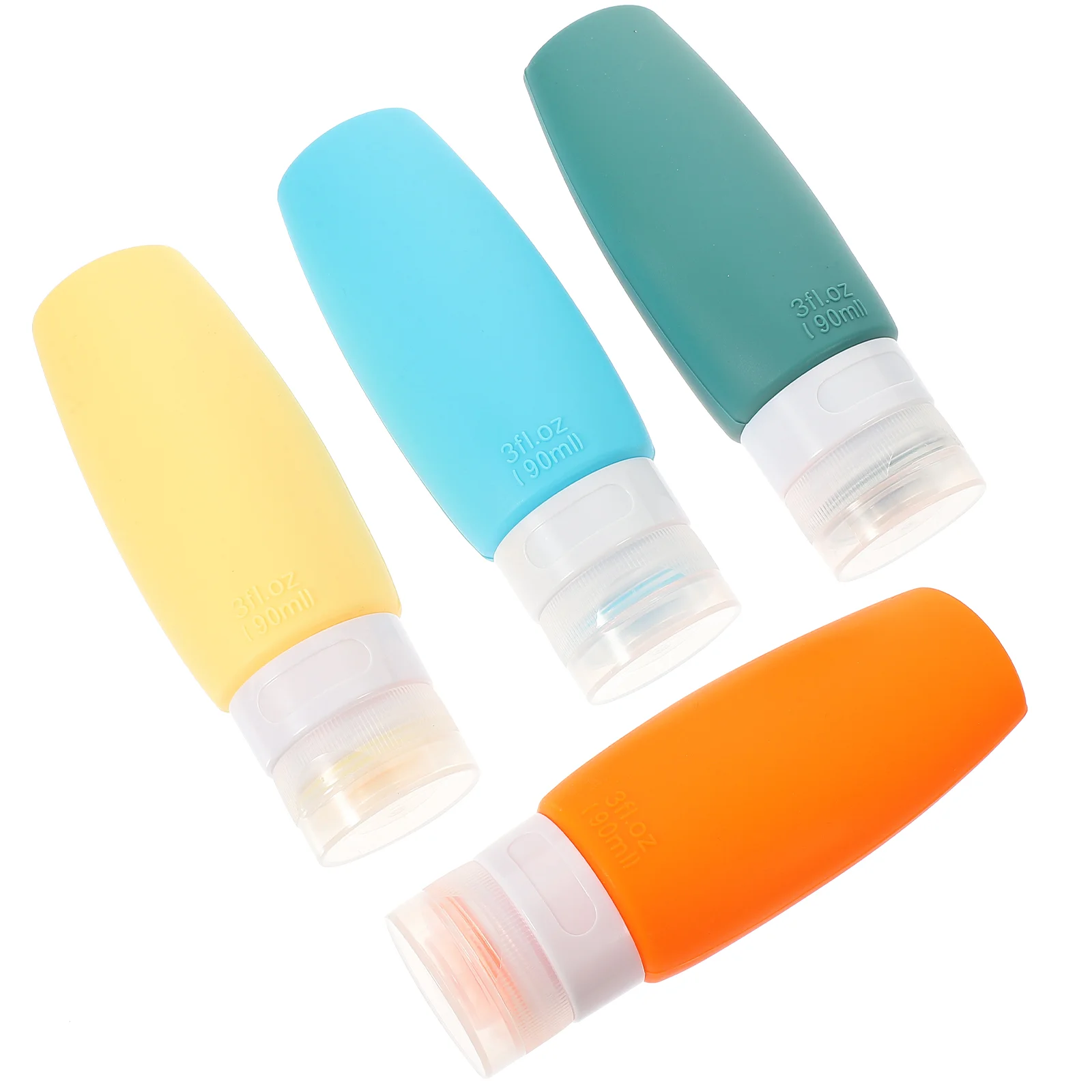 4 Pcs Silicone Dispensing Bottle Travel Set Refillable Toiletries Containers Bottles
4 Pcs Silicone Dispensing Bottle Travel Set Refillable Toiletries Containers Bottles