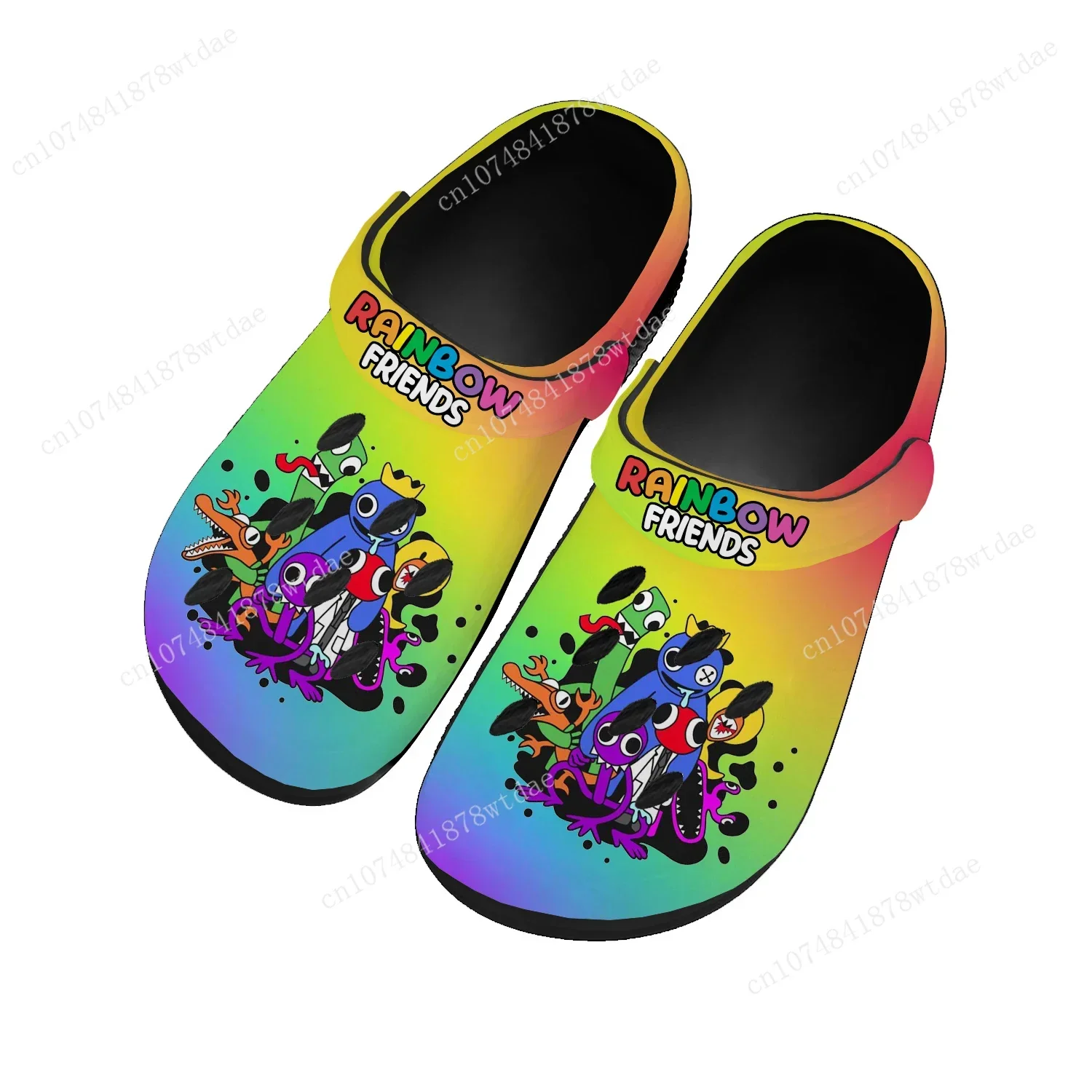 Rainbow Friends Home Clogs Cartoon Game Mens Womens Teenager Tailor Made Water Shoes Fashion Garden Beach Hole Slippers Sandals
Rainbow Friends Home Clogs Cartoon Game Mens Womens Teenager Tailor Made Water Shoes Fashion Garden Beach Hole Slippers Sandals