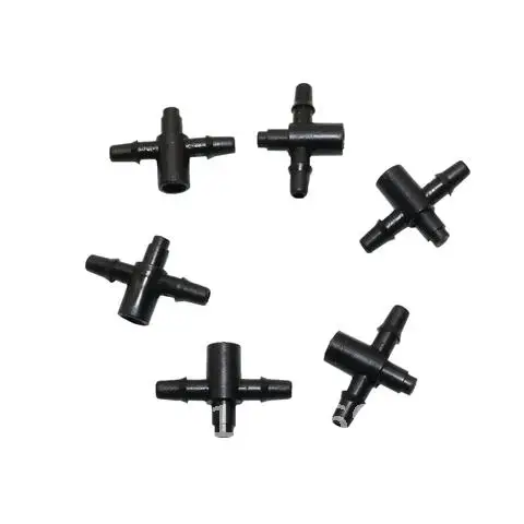 Gardening Tools Accessories System Sprinkler Garden Connector Tee 1/8-inch Fitting Barbed Shunt Hose 3 / 5mm 50pcs
Gardening Tools Accessories System Sprinkler Garden Connector Tee 1/8-inch Fitting Barbed Shunt Hose 3 / 5mm 50pcs