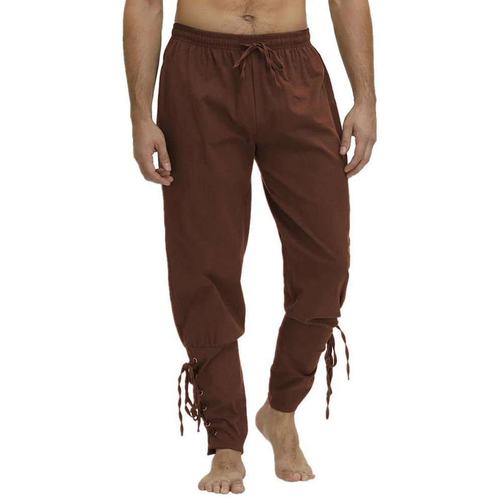 Fashion Men's Medieval Renaissance Harem Pants Pirate Lace-Up Pants Gothic Cosplay Costume Trousers For Man
Fashion Men's Medieval Renaissance Harem Pants Pirate Lace-Up Pants Gothic Cosplay Costume Trousers For Man