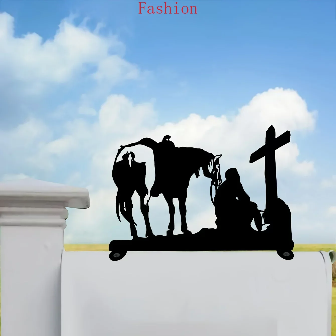 Horse and Cowboy Iron Art Silhouette Mail Box Decoration Garden Decorative Mail Box Signage Mail Box Decoration Iron Crafts wal
Horse and Cowboy Iron Art Silhouette Mail Box Decoration Garden Decorative Mail Box Signage Mail Box Decoration Iron Crafts wal