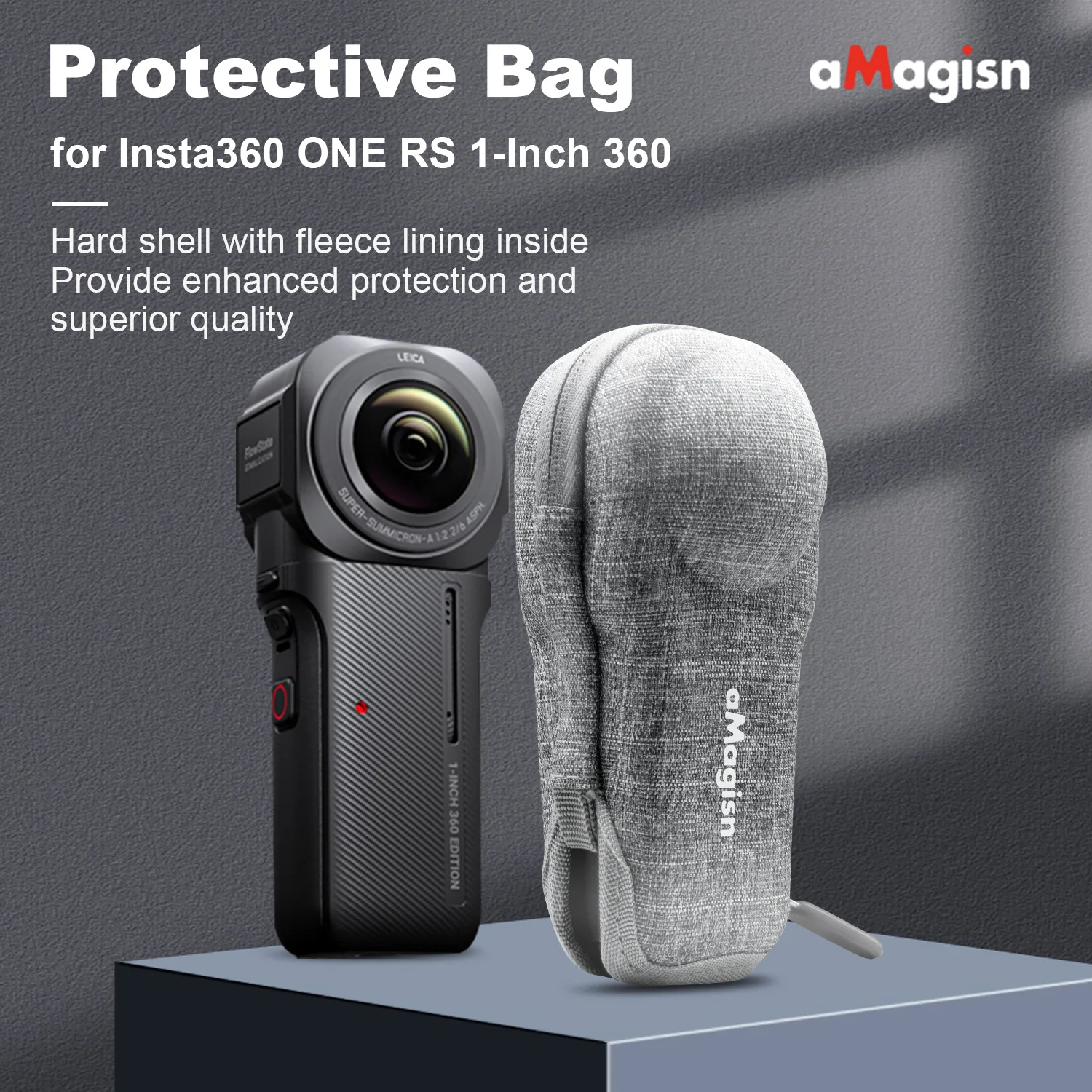 aMagisn For Insta 360 Insta360 ONE RS One Inch Panoramic Body Bag Sports Camera Protection Accessory Hard shell
aMagisn For Insta 360 Insta360 ONE RS One Inch Panoramic Body Bag Sports Camera Protection Accessory Hard shell