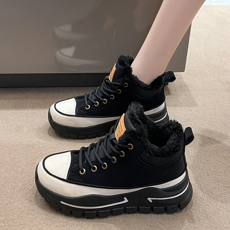Damyuan Casual Female Sneakers New Cotton Shoes for Women Warm Winter Non-slip Snow Boots 2023 Fashion Non-slip Walking Shoes
Damyuan Casual Female Sneakers New Cotton Shoes for Women Warm Winter Non-slip Snow Boots 2023 Fashion Non-slip Walking Shoes