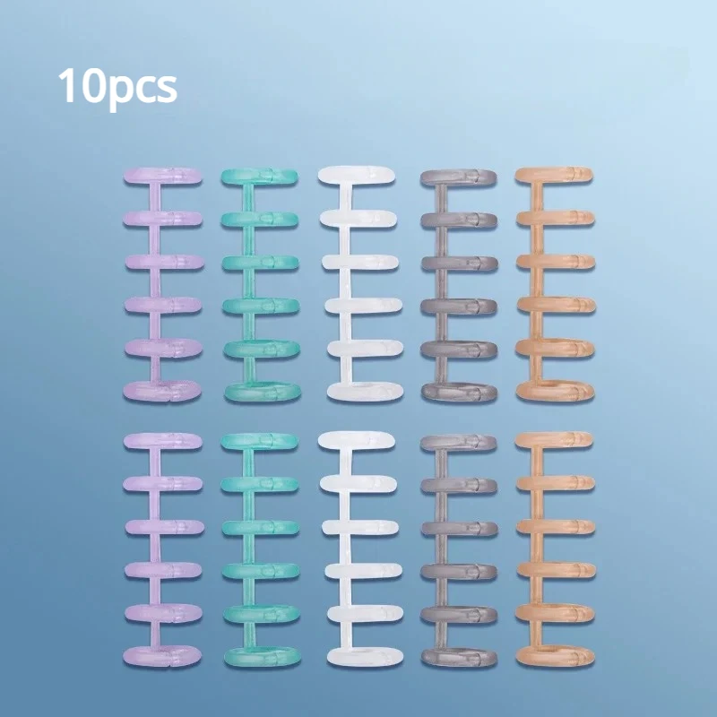 6 Holes Loose Leaf Binder Ring 10pcs Scrapbooking Album Binder Spiral Binding Clips Cute Stationery Student School Supplies
6 Holes Loose Leaf Binder Ring 10pcs Scrapbooking Album Binder Spiral Binding Clips Cute Stationery Student School Supplies