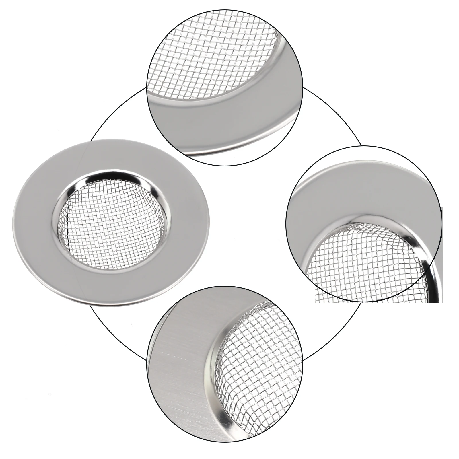 1PC Bathroom Hair Sink Sewer Filter Floor Drain Strainer Water Hair Stopper Bath Catcher Fit For Most Drain Hole Kitchen
1PC Bathroom Hair Sink Sewer Filter Floor Drain Strainer Water Hair Stopper Bath Catcher Fit For Most Drain Hole Kitchen
