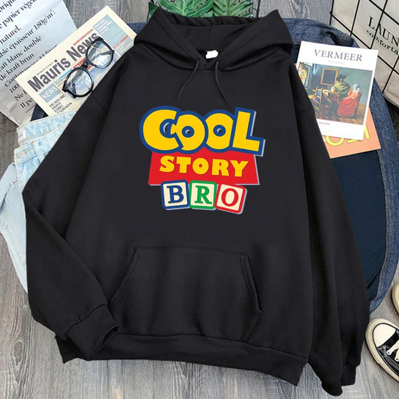 

Cool Story Bro Sweatshirts Women Anime Leisure Cartoon Unisex Harajuku Kawaii Graphic Hoodies Winter Warm Hoody Female Pullovers