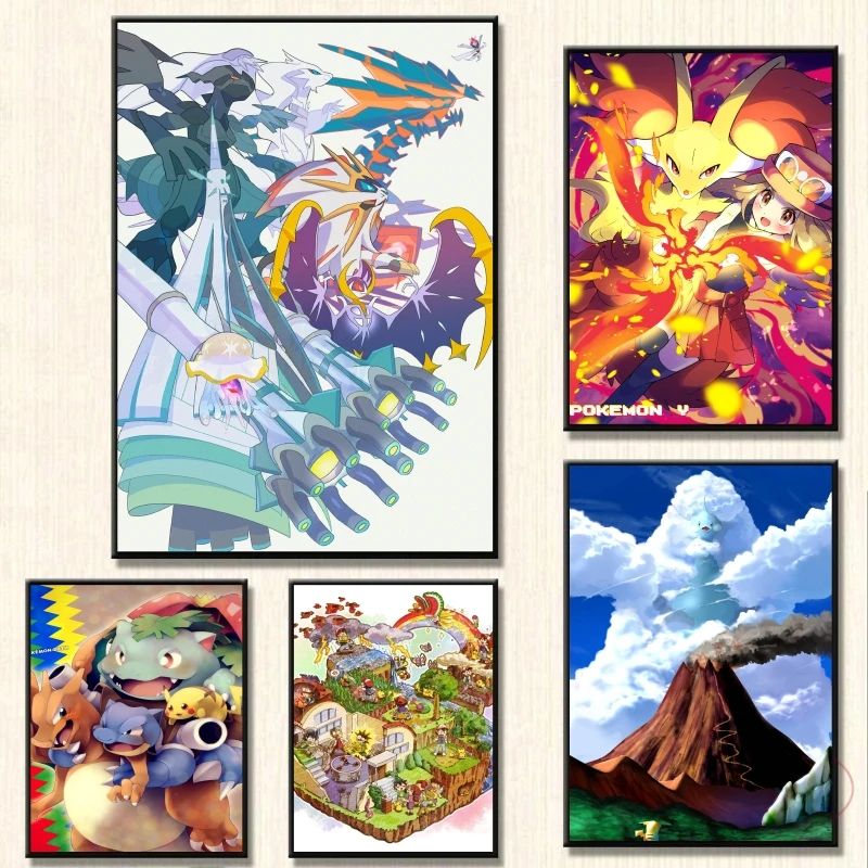 Posters and prints Reshiram Cuadros Best Gift Comics Pictures Decorative Hanging Modular Painting Wall Stickers
Posters and prints Reshiram Cuadros Best Gift Comics Pictures Decorative Hanging Modular Painting Wall Stickers