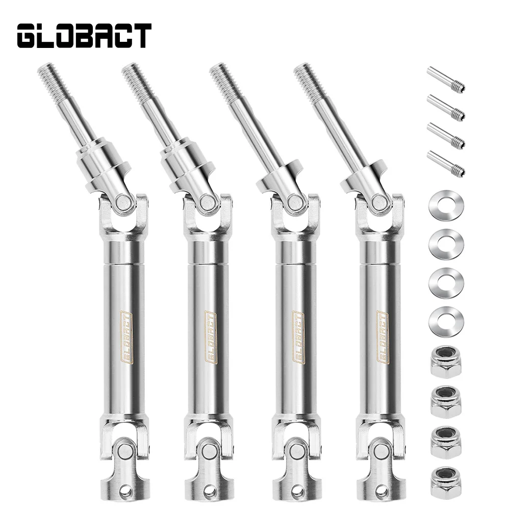Передний и задний приводной вал GLOBACT из нержавеющей стали, 4 шт., для 1/10 Slash 4X4, нержавеющий станок, Hoss, обновленные модификации для радиоуправляемых грузовиков, замена 6852 6851
Передний и задний приводной вал GLOBACT из нержавеющей стали, 4 шт., для 1/10 Slash 4X4, нержавеющий станок, Hoss, обновленные модификации для радиоуправляемых грузовиков, замена 6852 6851